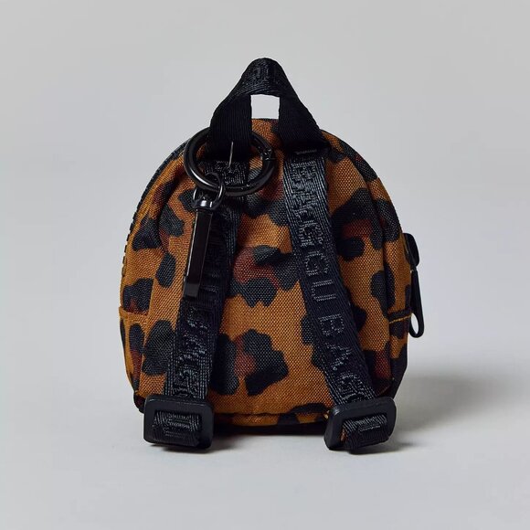 NWT Baggu Backpack Charm - Leopard - Picture 3 of 3